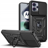 Techsuit Camshield Back Cover voor Motorola Moto G53 / Moto G23 / Moto G13 - Zwart