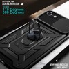 Techsuit Camshield Back Cover voor Apple iPhone 6 / iPhone 6S - Zwart