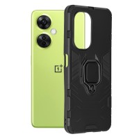 Techsuit Shield Silicone Back Cover voor OnePlus Nord CE 3 Lite - Zwart