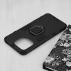 Techsuit Shield Silicone Back Cover voor Xiaomi Redmi 12C - Zwart