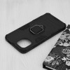 Techsuit Shield Silicone Back Cover voor Xiaomi Redmi A2 / Redmi A1 - Zwart