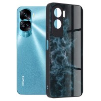 Techsuit Glaze Back Cover voor HONOR 90 Lite - Blue Nebula