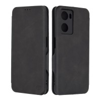 Techsuit Safe+ Wallet Case voor Oppo A57 4G/A57s / OnePlus Nord N20 SE - Zwart