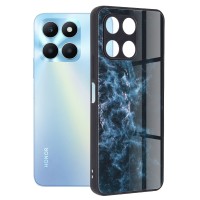 Techsuit Glaze Back Cover voor HONOR X6a - Blue Nebula