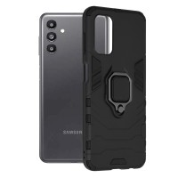 Techsuit Shield Silicone Back Cover voor Samsung Galaxy A13 5G/A04s - Zwart