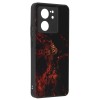 Techsuit Glaze Back Cover voor Xiaomi 13T/13T Pro - Red Nebula