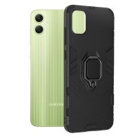 Techsuit Shield Silicone Back Cover voor Samsung Galaxy A05 - Zwart