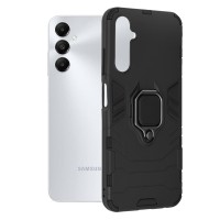 Techsuit Shield Silicone Back Cover voor Samsung Galaxy A05s - Zwart