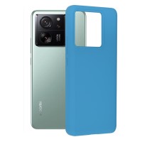 Techsuit Color Silicone Back Cover voor Xiaomi 13T/13T Pro - Blauw