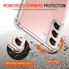 Techsuit Shockproof Back Cover hoesje voor Samsung Galaxy S22 - Transparant