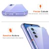 Techsuit Shockproof Back Cover hoesje voor Samsung Galaxy A34 - Transparant