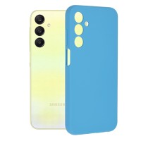 Techsuit Color Silicone Back Cover voor Samsung Galaxy A25 - Blauw