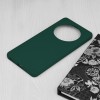 Techsuit Color Silicone Back Cover voor HONOR Magic6 Lite - Groen