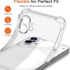 Techsuit Shockproof Back Cover hoesje voor Nothing Phone (1) - Transparant