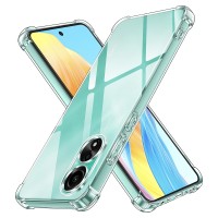Techsuit Shockproof Back Cover hoesje voor Oppo A58 4G - Transparant