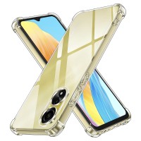 Techsuit Shockproof Back Cover hoesje voor Oppo A18/A38 - Transparant