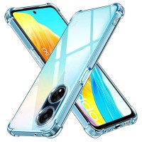 Techsuit Shockproof Back Cover hoesje voor Oppo A98 - Transparant