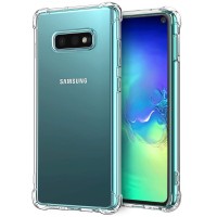 Techsuit Shockproof Back Cover hoesje voor Samsung Galaxy S10e - Transparant