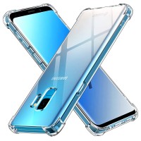 Techsuit Shockproof Back Cover hoesje voor Samsung Galaxy S9 - Transparant