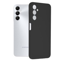 Techsuit Black Silicone Back Cover voor Samsung Galaxy A05s - Zwart
