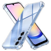 Techsuit Shockproof Back Cover hoesje voor Samsung Galaxy A25 - Transparant