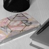 Techsuit Marble Back Cover voor Samsung Galaxy A05s - Pink Hex