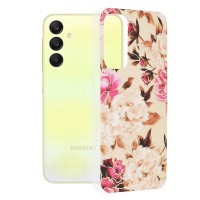 Techsuit Marble Back Cover voor Samsung Galaxy A25 - Mary Berry Nude
