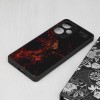 Techsuit Glaze Back Cover voor Xiaomi Redmi Note 13 Pro Plus - Red Nebula