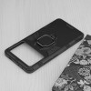 Techsuit Shield Silicone Back Cover voor Xiaomi Poco X6 Pro - Zwart