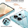 Techsuit Shockproof Back Cover hoesje voor Xiaomi Redmi Note 13 Pro 4G/5G / Xiaomi Poco M6 Pro - Transparant