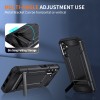 Techsuit Hybrid Armor Kickstand Back Cover voor Samsung Galaxy S24 Plus - Blauw