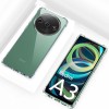 Techsuit Shockproof Back Cover hoesje voor Xiaomi Redmi A3 - Transparant