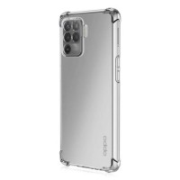 Techsuit Shockproof Back Cover hoesje voor Oppo Reno5 Lite - Transparant