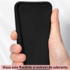 Techsuit Black Silicone Back Cover voor Motorola Moto G62 5G - Zwart