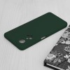 Techsuit Color Silicone Back Cover voor HONOR X7 - Groen