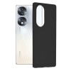 Techsuit Black Silicone Back Cover voor HONOR 70 - Zwart