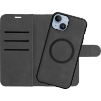 Just in Case Detachable 2-in-1 Wallet Case met MagSafe voor Apple iPhone 15 - Zwart