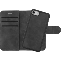 Just in Case Detachable 2-in-1 Wallet Case voor Apple iPhone SE 2022 - Zwart