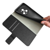 Just in Case Classic Wallet Case voor HONOR Magic5 Pro - Zwart
