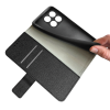 Just in Case Classic Wallet Case voor HONOR X8a - Zwart