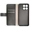 Just in Case Classic Wallet Case voor HONOR X8a - Zwart