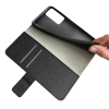 Just in Case Classic Wallet Case voor Motorola Edge 20 Pro - Zwart
