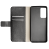 Just in Case Classic Wallet Case voor Motorola Edge 20 Pro - Zwart