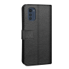 Just in Case Classic Wallet Case voor Motorola Moto E32 / Moto E32s - Zwart