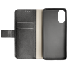 Just in Case Classic Wallet Case voor Motorola Moto G71 5G - Zwart