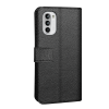 Just in Case Classic Wallet Case voor Motorola Moto G82 - Zwart