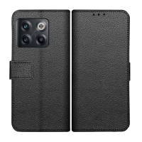 Just in Case Classic Wallet Case voor OnePlus 10T - Zwart