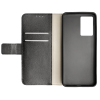 Just in Case Classic Wallet Case voor Oppo A57 - Zwart