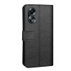 Just in Case Classic Wallet Case voor Oppo A58 4G - Zwart