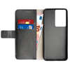 Just in Case Classic Wallet Case voor Oppo A79 - Zwart